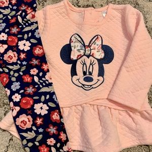 GUC 🌸🌺 Disney/Minnie Set Sz. 18 mos.